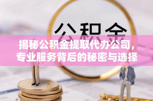 抚州揭秘公积金提取代办公司，专业服务背后的秘密与选择指南