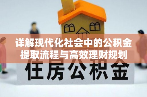 抚州详解现代化社会中的公积金提取流程与高效理财规划
