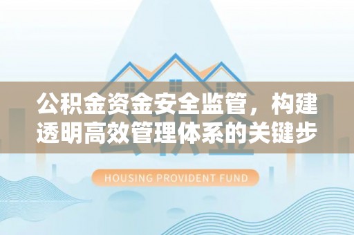 抚州公积金资金安全监管，构建透明高效管理体系的关键步骤