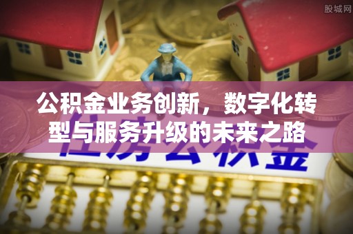 抚州公积金业务创新，数字化转型与服务升级的未来之路